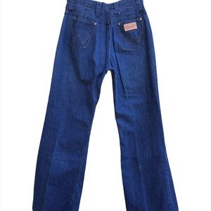 70’s Vintage Wrangler jeans high waist bell bottom